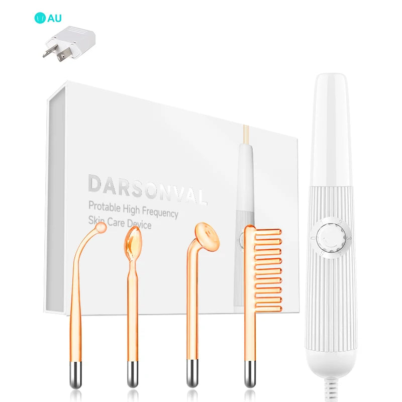 DARSONVAL High Frequency Hair & Skin Therapy Wand – Professional Beauty Device